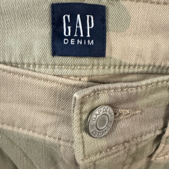 Gap Camo True Skinny Jeans Size 10/30P - Picture 6 of 7